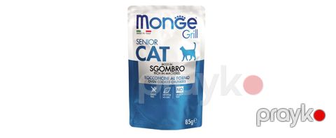 Nəm yem Monge Cat Grill, yaşlı pişiklər üçün, 85 q — Bakı