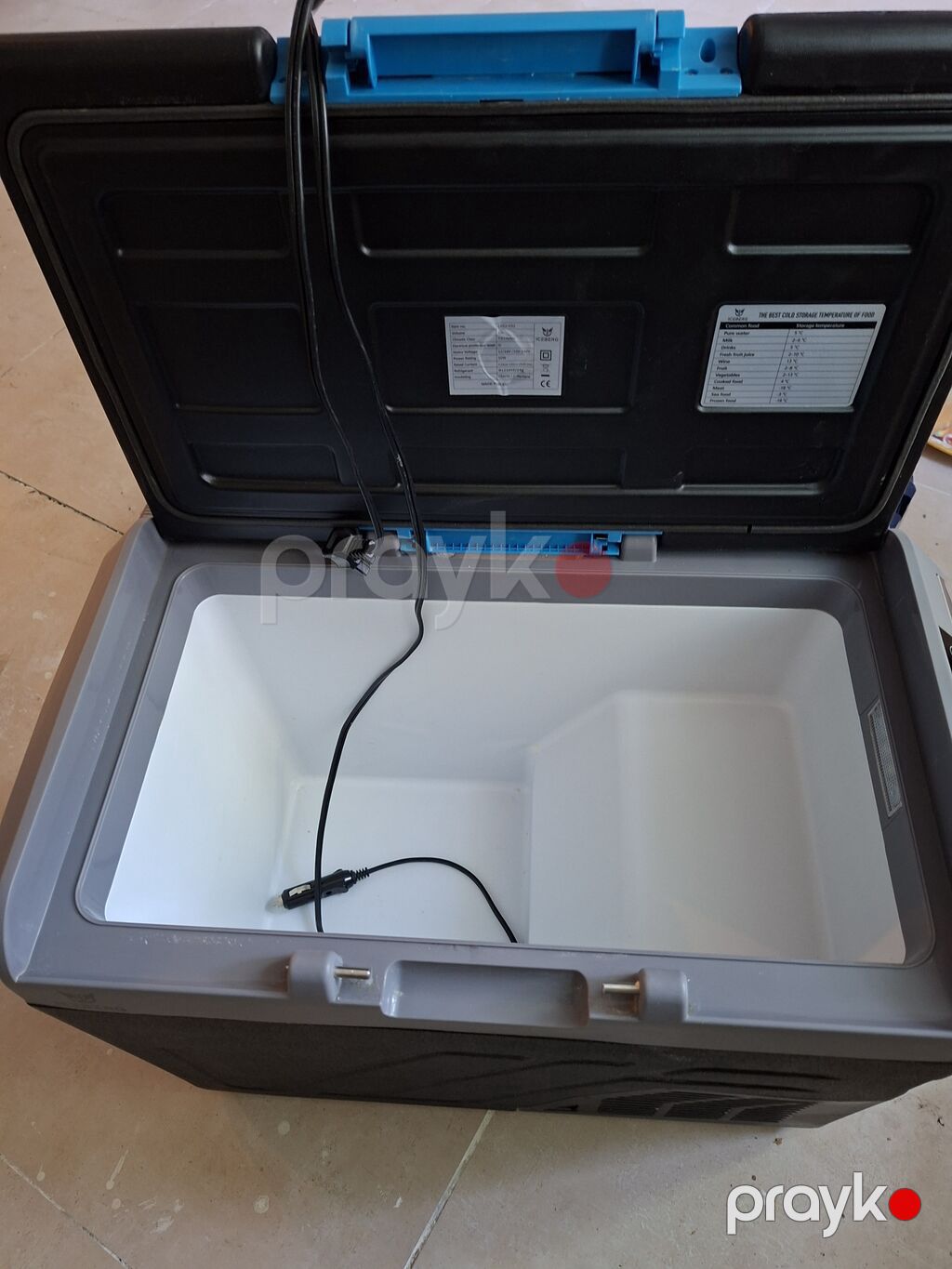 Iceberg portativ avtomobil soyuducusu/dondurucusu Chox qz istifade — Avtomobil üçün soyducu, Bakı (2)