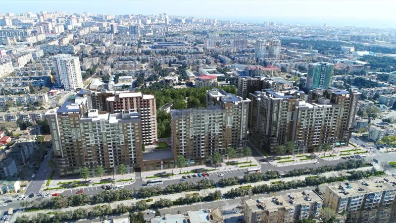 Satılır 2 otaqlı Mənzil Yeni tikili 47 m² Bakı, Nizami r., Neftçilər m., 8-ci kilometr — Mənzil, Bakı (4)