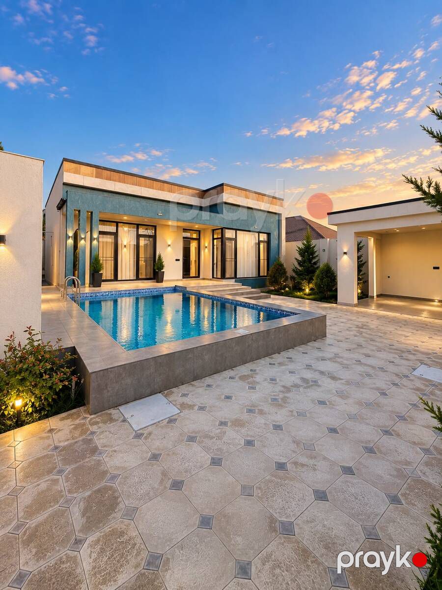 Satılır 4 otaqlı həyət evi/bağ evi 160 m² — Ev, villa, Bakı (3)
