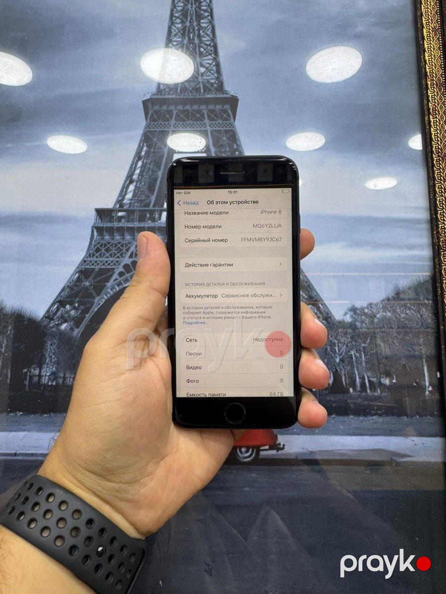 Apple iPhone 8 Space Gray 64GB — Smartfonlar, Bakı (3)