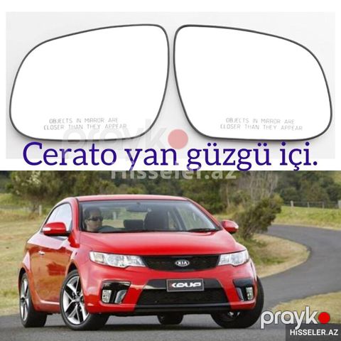 Kia cerato yan guzgu ici — Bakı