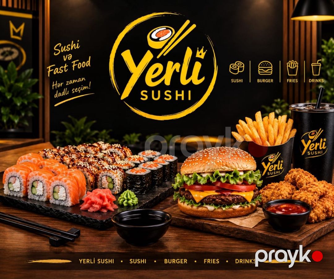 Suşi sifarişi — Yemək və məhsul çatdırılması, Bakı (5)