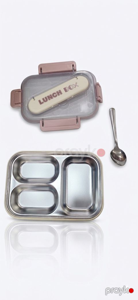 Lanç-boks DT, çəhrayı, 23.5х16.7х7sm, 800 ml — Bakı
