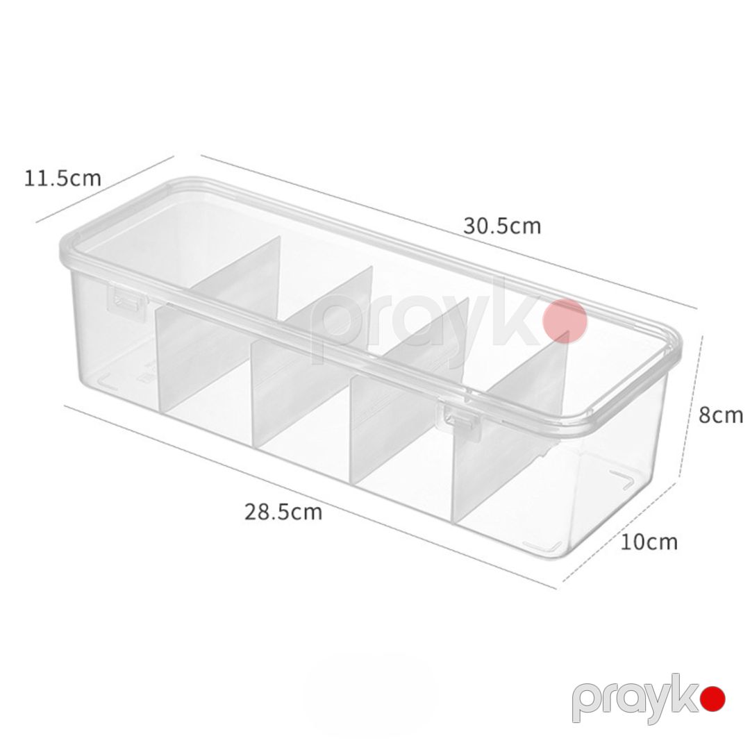 Orqanayzer 2239_12915, plastik, şəffaf, 30.5 x 11.5 x 8 sm — Mallar, Bakı (3)