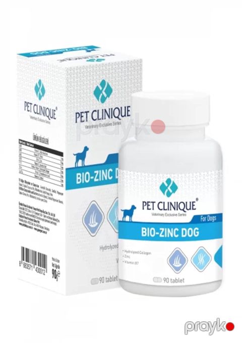 Qida əlavəsi Pet Clinique Bio-Zinc itlər üçün, 90 həb — Bakı