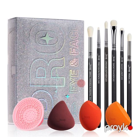 Makiyaj üçün fırça dəsti Jessup Beauty Elegance Eye & Face Beauty Kit, 10 əd — Bakı