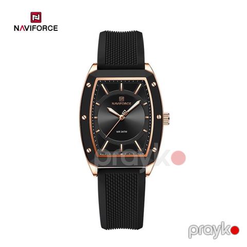 Qadın qol saatı Naviforce NF5049 Rose Gold/Black — Bakı