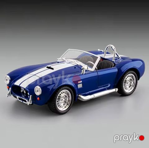 Maşın 1:24 Ford Shelby Cobra 427 Roadster 1965 S/C, göy — Bakı
