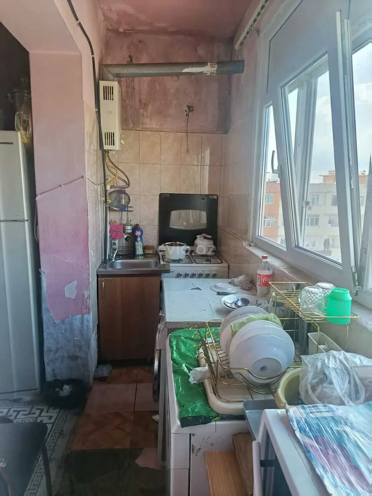 2 otaqlı orta təmirli mənzil satılır Köhnə Günəşli qəsəbəsində — Mənzil, Bakı (7)