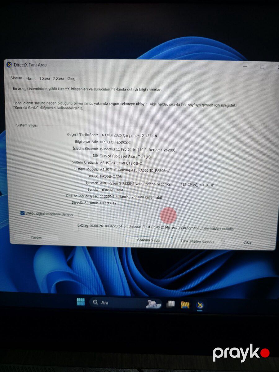 Asus Tuf Gaming A15 — Noutbuklar, Xırdalan (4)