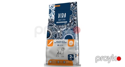 Vıda Nativa it Small and miniature Adult Dog Qızılbalıq və balqabaq əzməsi 2kq — Bakı