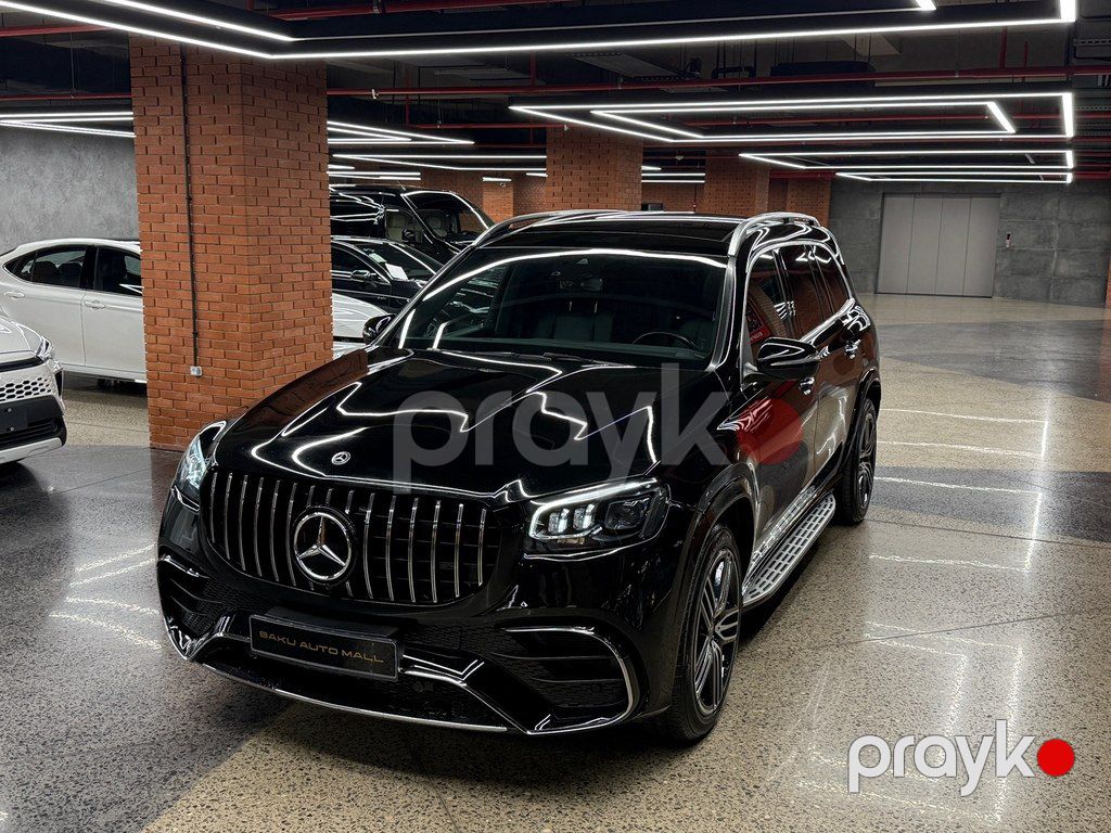 Mercedes GLS 450 4MATIC, 3.0 L, 2021 il, 125 000 km — Avtomobillər, Bakı (5)