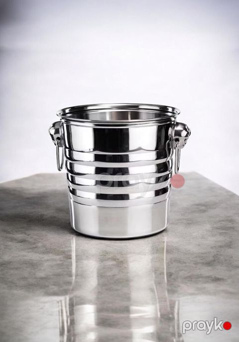 Buz üçün vedrə 11266-257, paslanmayan polad, 5200 ml — Bakı