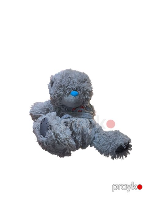 Yumşaq oyuncaq FSY-12196, peluş, boz, 15 sm — Bakı