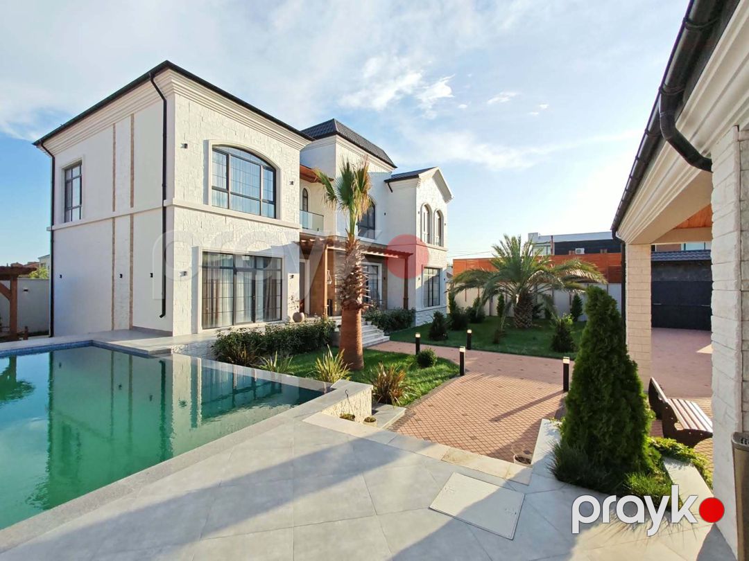 Satılır 6 otaqlı həyət evi/bağ evi 500 m² — Ev, villa, Bakı (3)