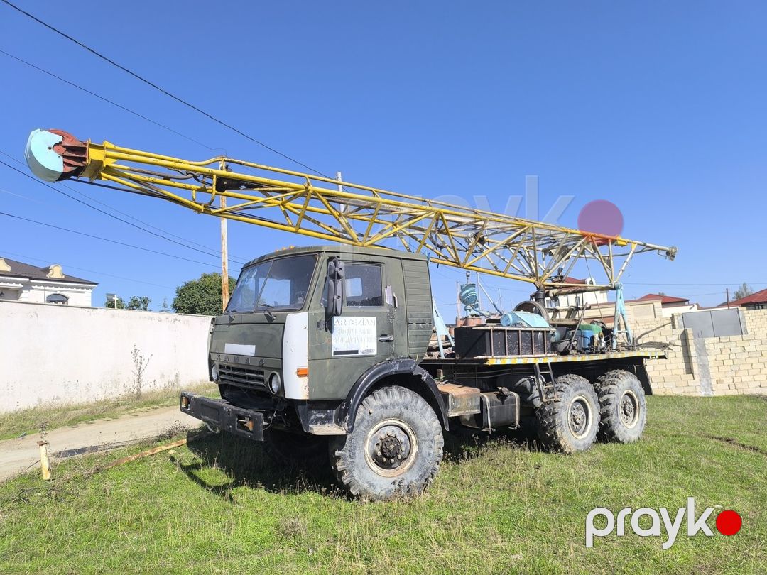 Kamaz, 1990 il — İnşaat texnikası, Şamaxı (7)