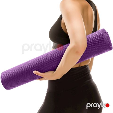 Yoqa üçün mat 1646 PVC, 173x61x0.6 sm, bənövşəyi — Bakı