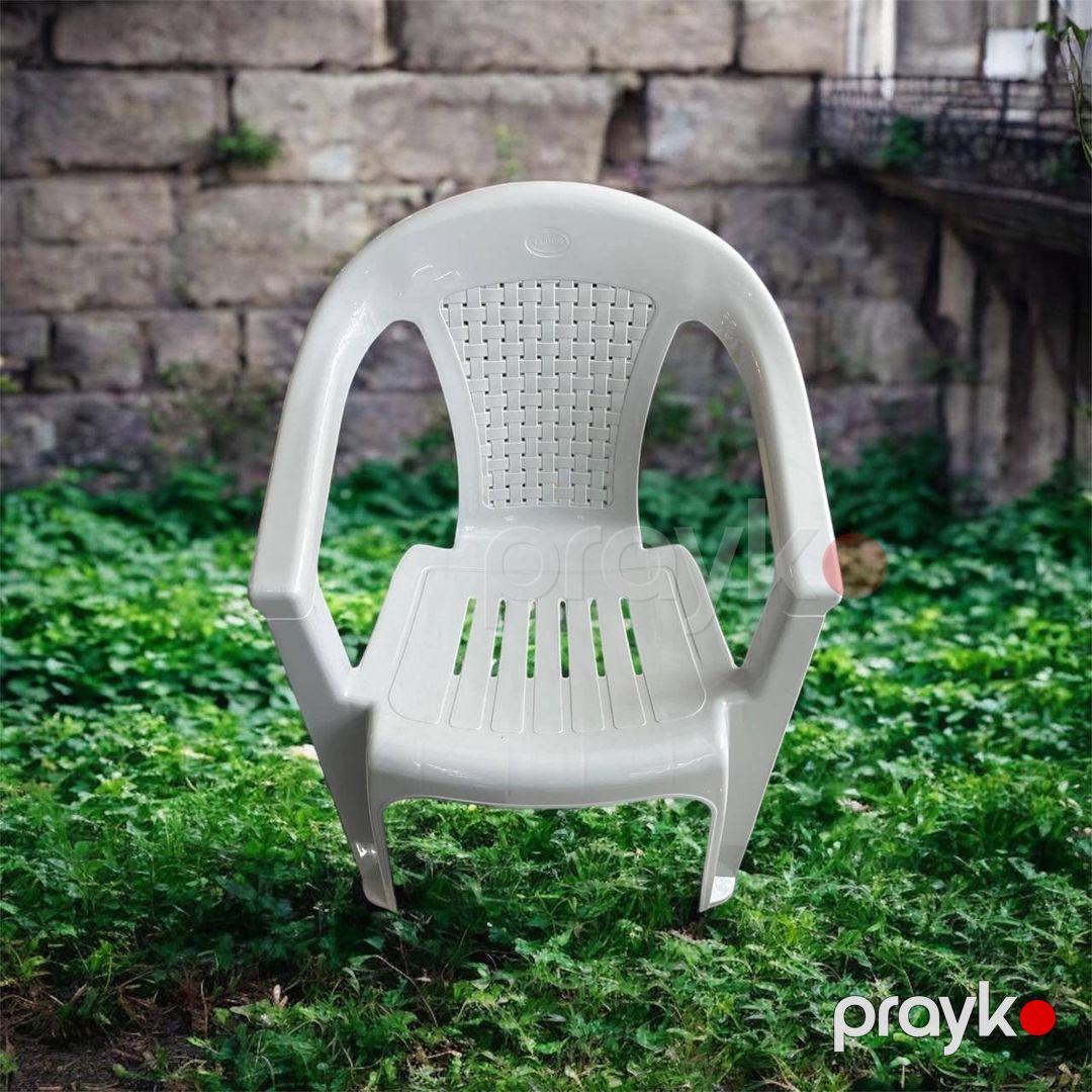 Stul Plastik Oturacaq, boz, qolaltı dayaqlı, sərt, kvadrat, 80x58 sm, 1.8 kq - MBL-2020-3-5456 — Mallar, Bakı (2)