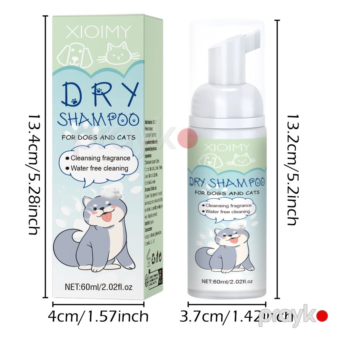 Quru şampun itlər və pişiklər üçün, 60 ml — Mallar, Bakı (2)