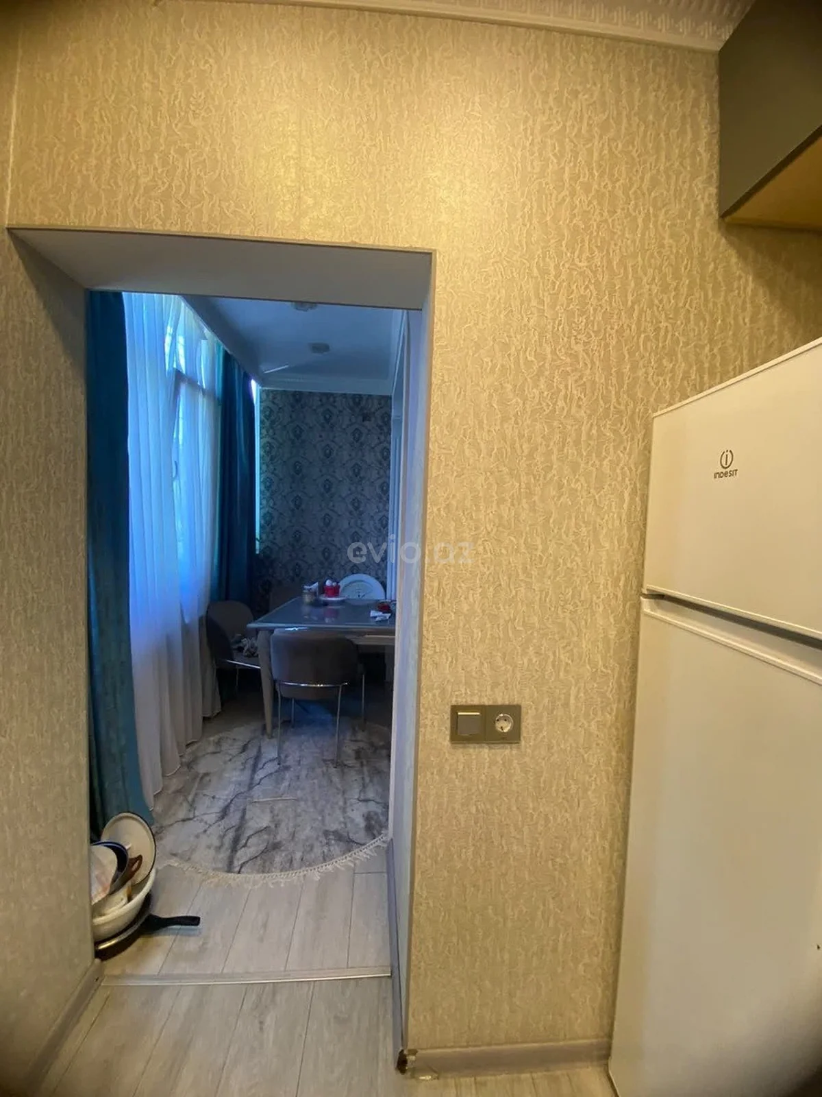 2 otaqlı tam təmirli mənzil satılır 1-ci mikrorayonda — Mənzil, Bakı (10)