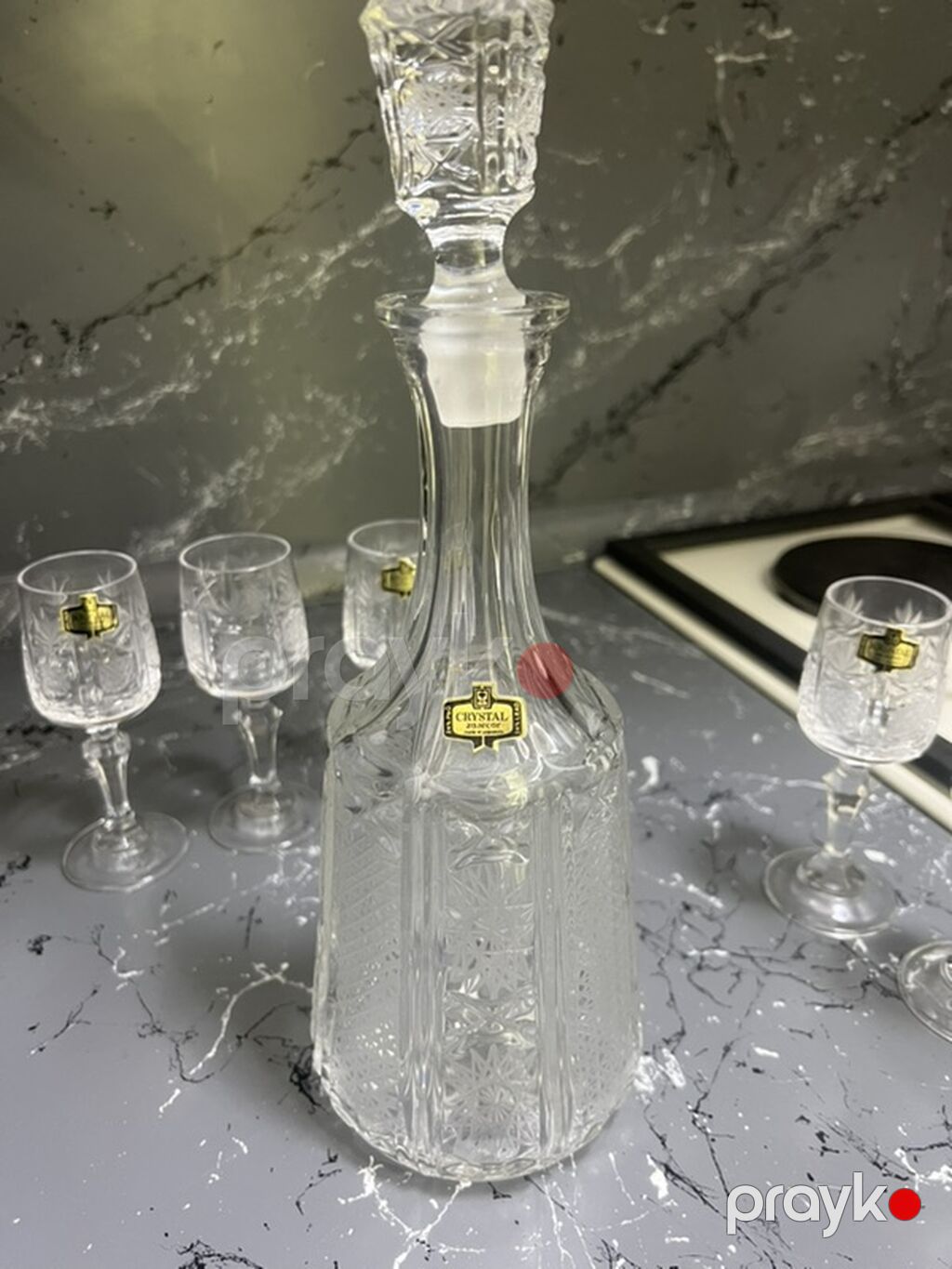 Rəng - Ağ, Xrustal, 7 — Süfrə qabı, Bakı (3)