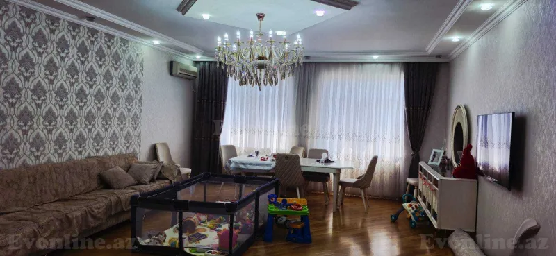 Satılır 3 otaqlı Mənzil Yeni tikili 128 m² Bakı, Yasamal r., 20 Yanvar m — Mənzil, Bakı (2)