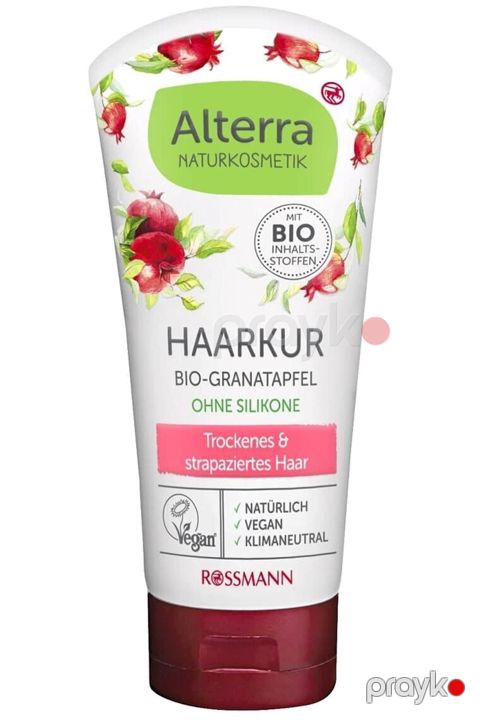 Kondisioner Alterra Naturkosmetik Bio-Granatapfel & Bio-Aloe Vera, 150 ml — Bakı