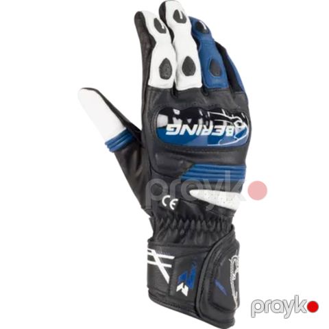 Motosikl əlcəkləri Bering Snap (CE) BGR192 T10 Black/Blue, ölçü L — Bakı