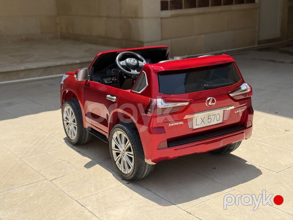 Lexus Lx570 uşaq maşini satilir təcili,3 ay həyətdə uşaq surub.800 — Uşaq avtomobilləri, Güzdək (2)