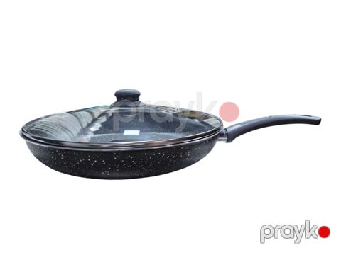 Tava Nipmar SHA-00005609, qranit, qara, 30 sm — Bakı