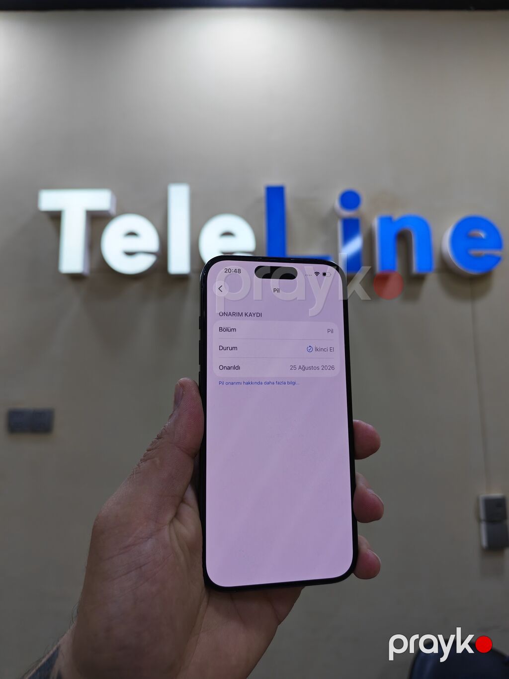 IPhone 15 Pro, 128 GB, Black Titanium, Face ID, Zəmanət, Simsiz şarj — Apple iPhone, Bakı (3)
