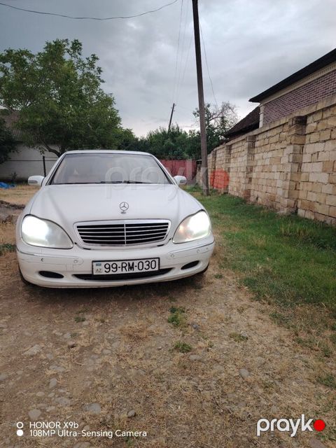 Mercedes S 320, 3.2 L, 1999 il, 284 645 km — Bakı