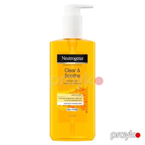 Misellyar gel Neutrogena Clear and Soothe Jelly Micellar Makeup Remover 200 ml — Bakı