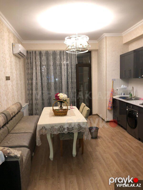 Nəsimi rayonunda 3 otaqlı Yeni tikili Kirayə verilir, 70 m² — Mənzil, Bakı (2)