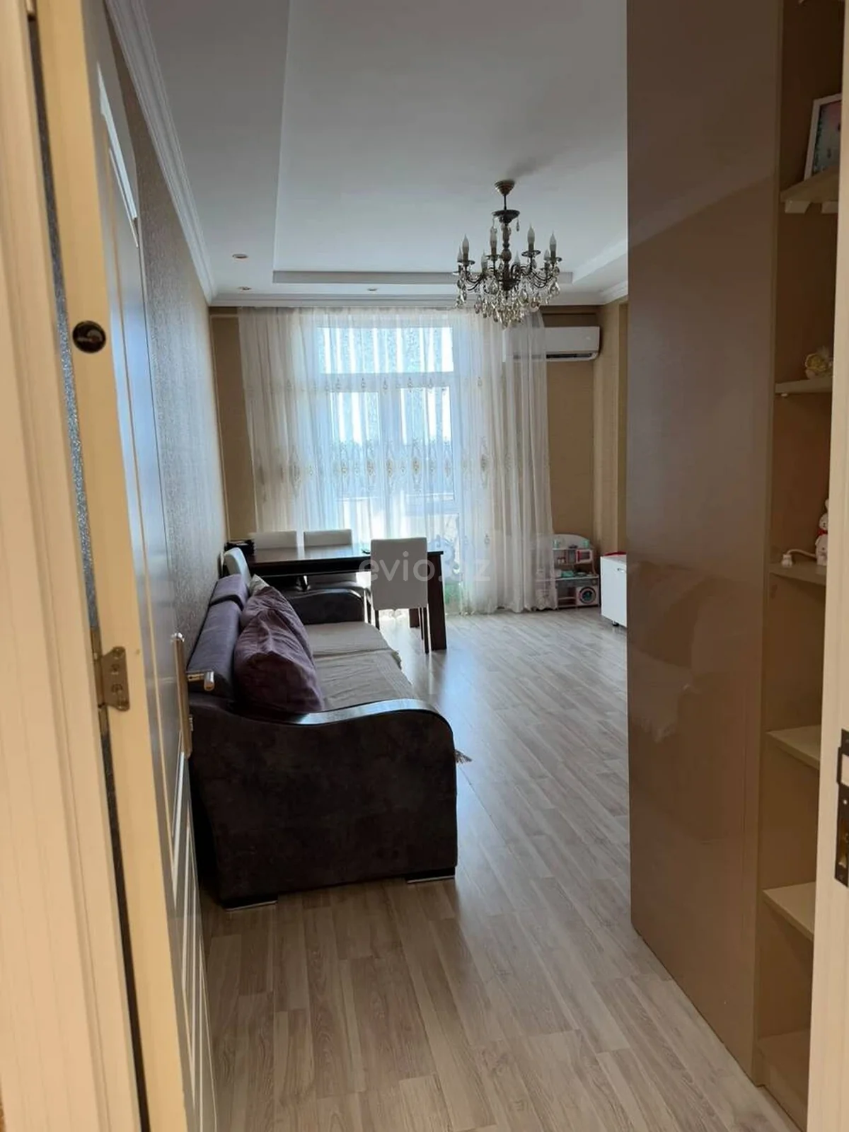 2 otaqlı tam təmirli mənzil satılır 8-ci mikrorayonda — Mənzil, Bakı (3)