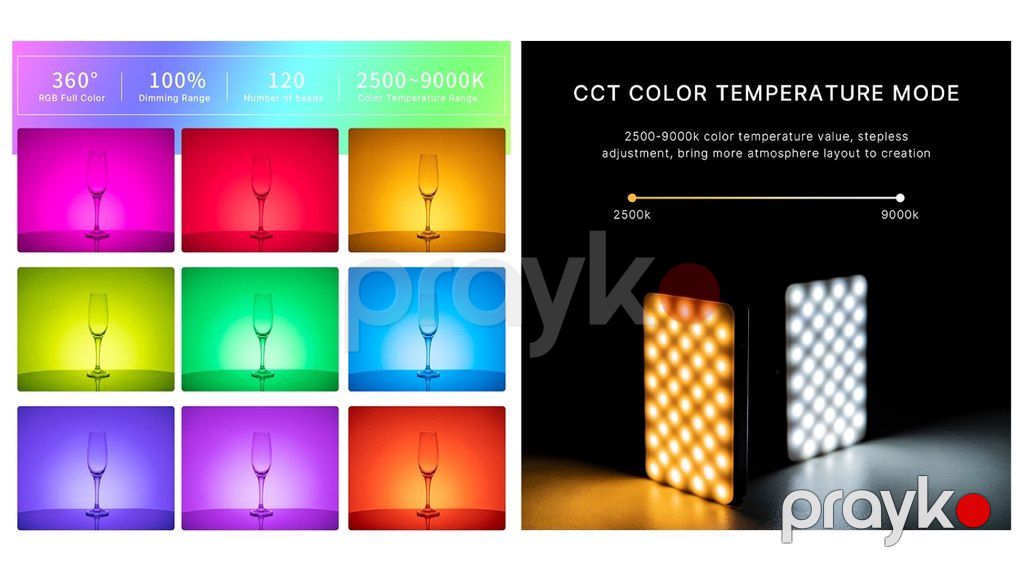 RGB LED işıq "Ulanzi VL120" — Foto və video texnikası, Bakı (2)
