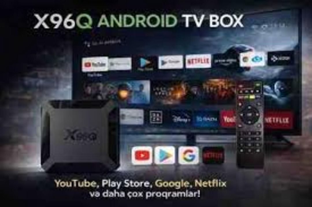 Android TV Box X96Q 2/16 — TV və Video, Bakı (2)
