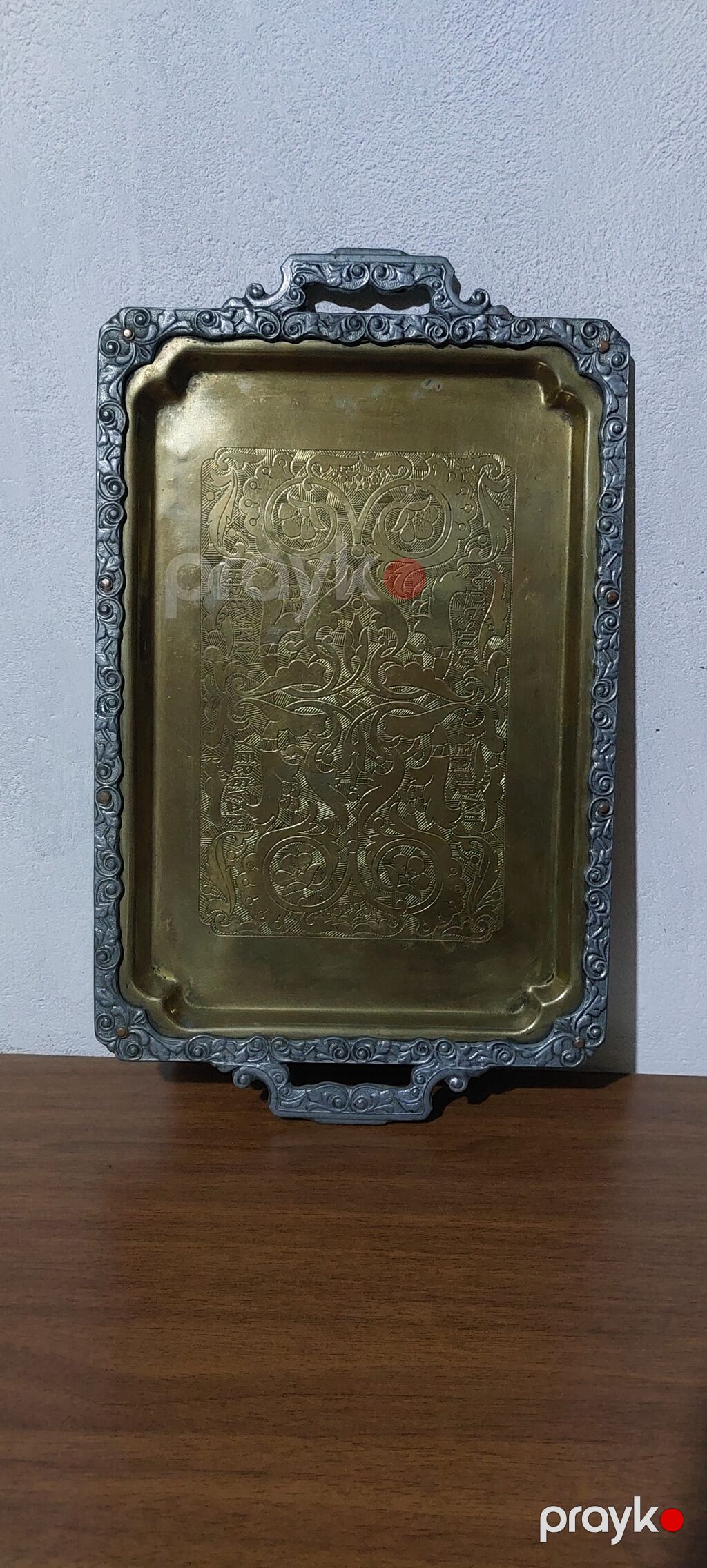 Sinilər, materialları; latun, mis, melxyor və nikkellənmiş latun — Süfrə sərvisin üçün əşyalar, Mehdiabad (5)