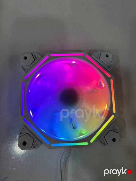 Titan Sunlight RGB Case Fan 6 Pin (White) — Kompüterlər və noutbuklar, Bakı (2)