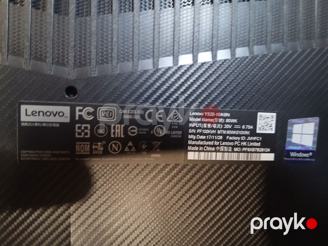 Lenovo Y520-151KBN Legion — Noutbuklar, Bakı (8)