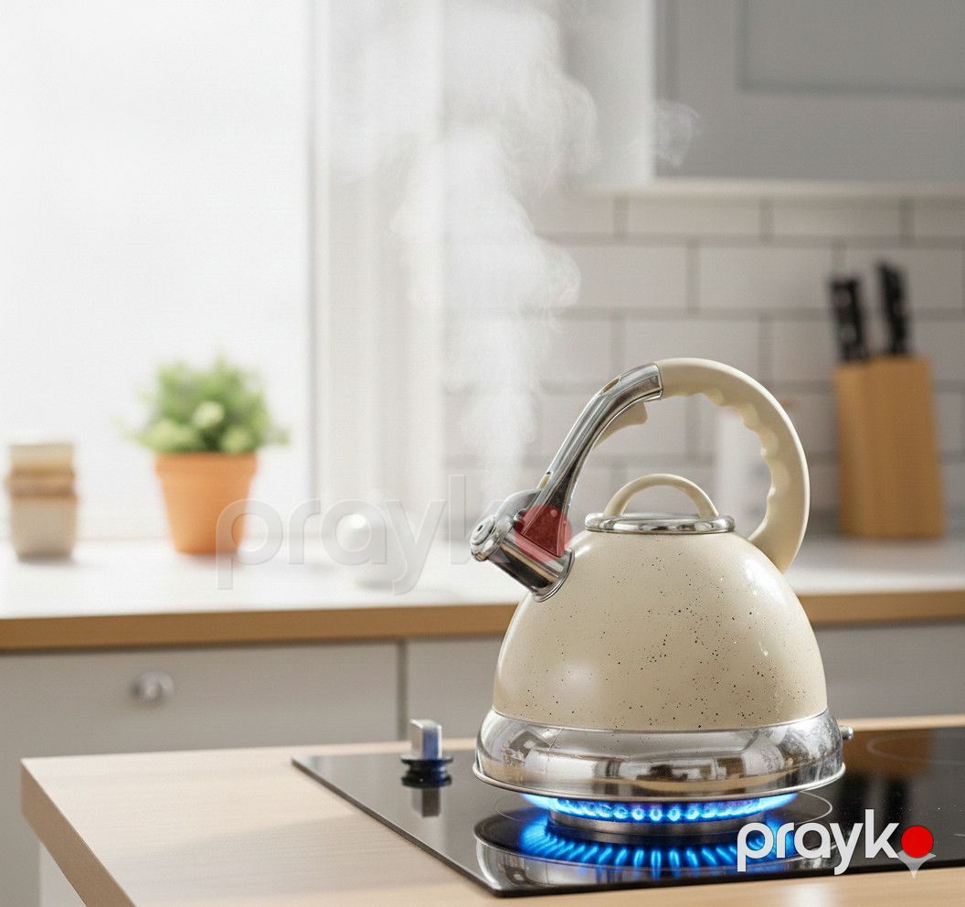 Çaydan NP17, paslanmayan polad, krem, 4.2 l — Mallar, Bakı (3)