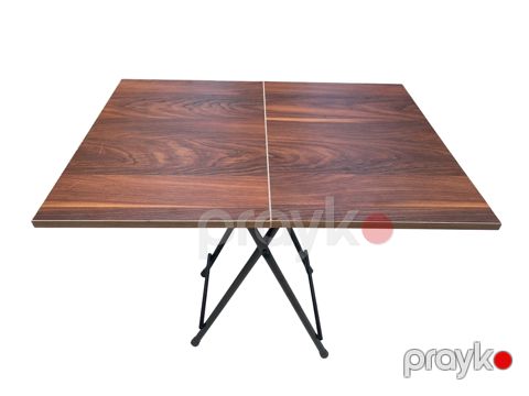 Yığılan masa, laminat, qəhvəyi, 60x80 sm — Bakı