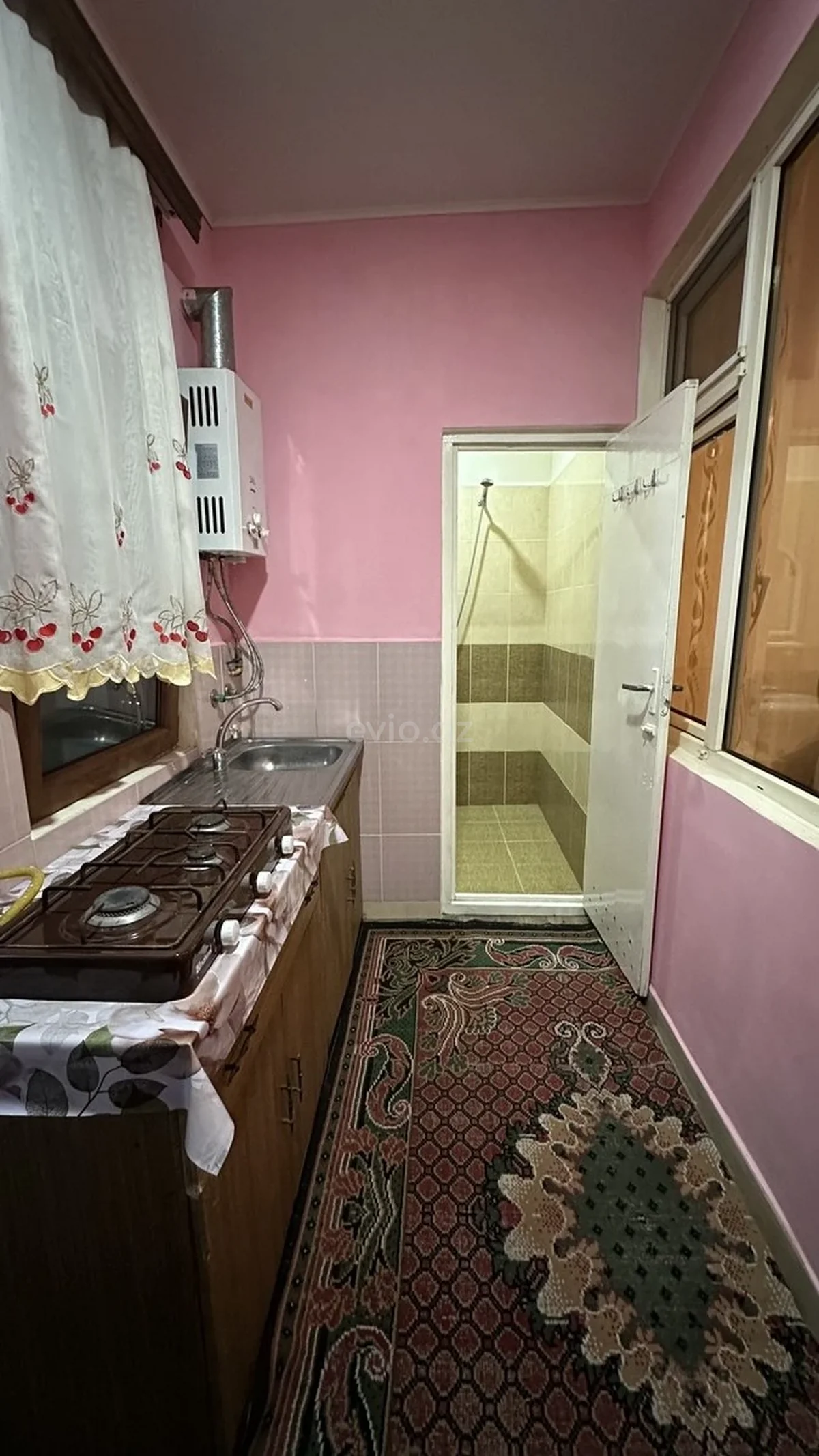 Kirayə 1 otaqlı həyət evi Nərimanov rayonunda — Ev, villa, Bakı (5)