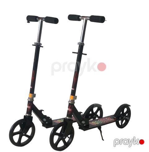 Samokat Scooter, gel təkərlər, qara — Bakı