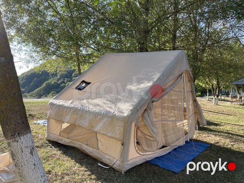 Şişmə karkaslı geniş kamp çadırı - Tip: hava ilə şişən karkaslı — Şamaxı