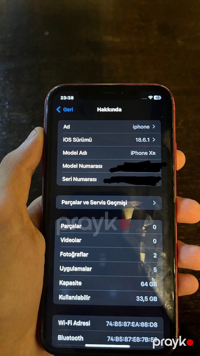 Apple iPhone XR Red 64GB/3GB — Smartfonlar, Sumqayıt (7)