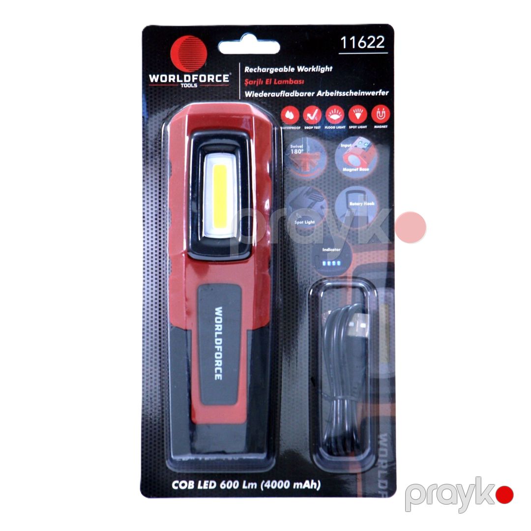 Fənər Worldforce 11622, 4000 mAh, 600 lm — Mallar, Bakı (2)
