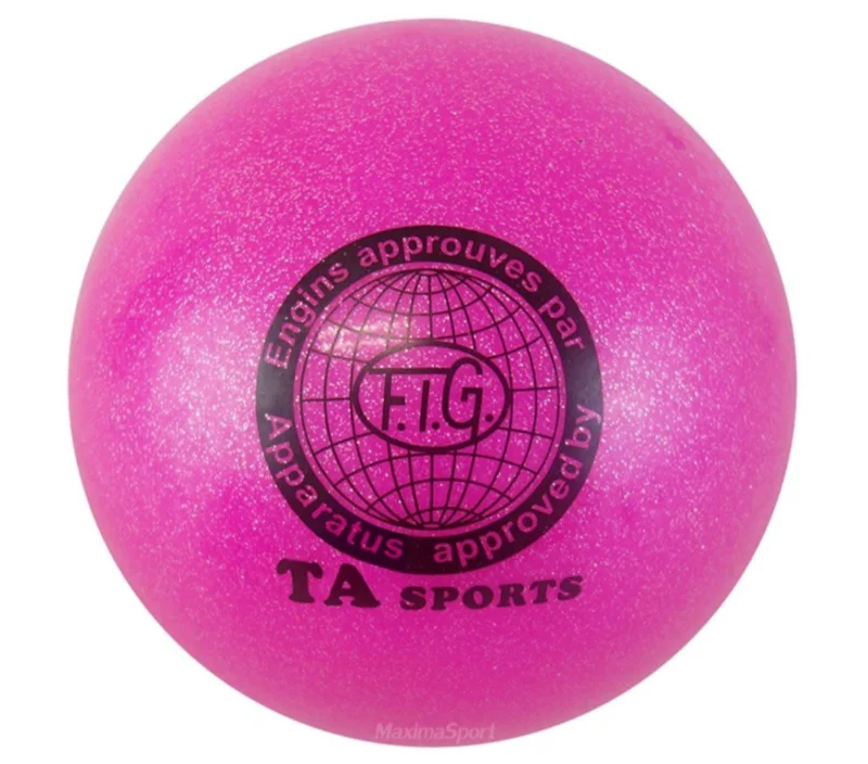 Bədii gimnastika üçün top WS0656, çəhrayı, 16 sm — Bakı