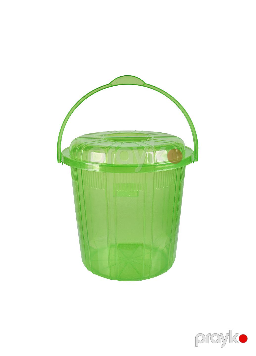 Vedrə Starsplast, plastik, yaşıl, 21 l, 35x33 sm — Mallar, Bakı (3)